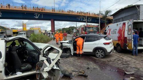 Acidente na Via Expressa deixa um morto e um ferido grave em Contagem
