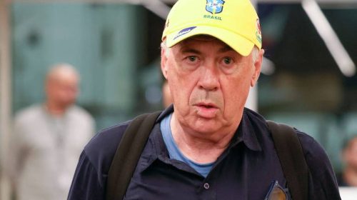 Ancelotti chega ao Brasil para assumir a seleção