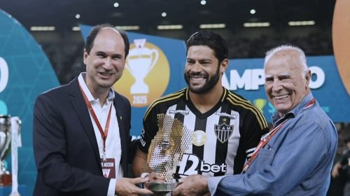 Atlético - Hulk - marca histórica com artilharia do Mineiro