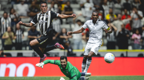 Atlético empatou com o Remo por 3 a 3, na Arena MRV