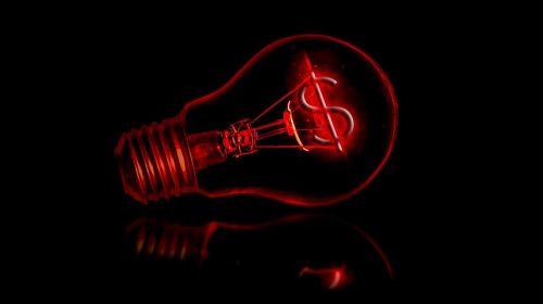Bandeira vermelha - conta de luz energia