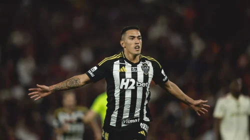 Cuello em jogo do Atlético-MG (Foto Pedro Souza-CAM) galo