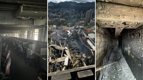 Defesa Civil interdita prédio atingido por incêndio na Raja Gabaglia, em BH