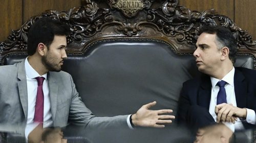 Deputado Tadeu Martins Leite (MDB) e Senador Rodrigo Pacheco (PSD)