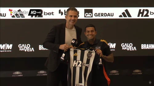 Dudu é apresentado no Galo Clube Atlético Mineiro