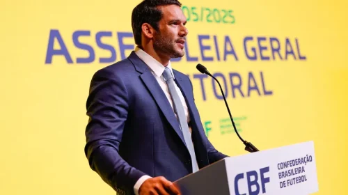 Eleito presidente da CBF, Samir Xaud