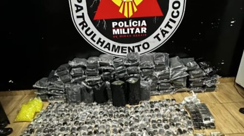 Foragido da Justiça é preso por tráfico de drogas após denúncia anônima em Sabará