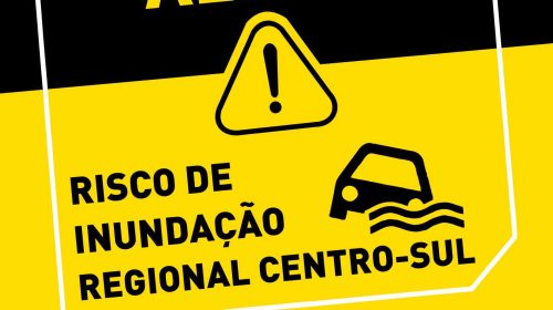 Defesa Civil bloqueia avenida após chuva forte em BHDefesa Civil bloqueia avenida após chuva forte em BH