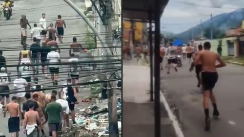 Horas antes do clássico, torcidas de Fluminense e Vasco entram em confronto