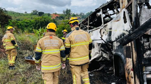 acidente na BR-116 em Teófilo Otoni