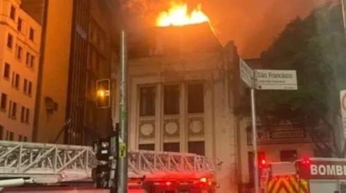 Incêndio atinge prédio histórico da Faculdade de Direito da USP