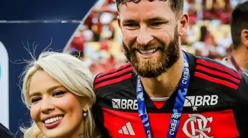 Karoline Lima e Léo Pereira