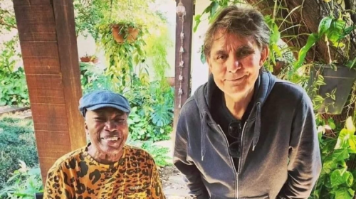 Lo Borges with Milton Nascimento