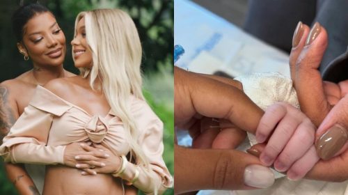 Ludmilla e Brunna Gonçalves celebram nascimento da primeira filha