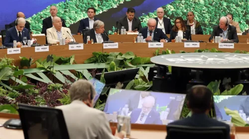 Lula da Silva durante o lançamento do Fundo Florestas Tropicais para Sempre (TFFF) na COP30, em Belém