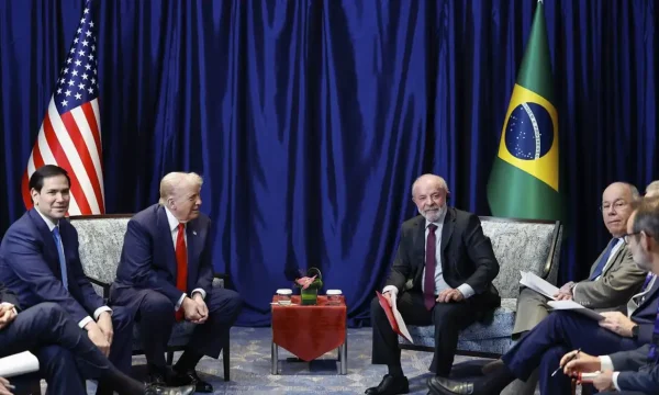 Lula se reuniu com presidente dos Estados Unidos, Donald Trump