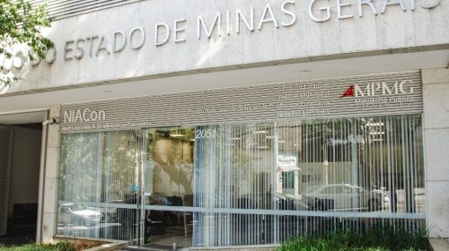 Fachada do prédio do MPMG/Procon