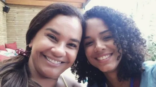 Morena Mariah, filha da atriz Solange Couto