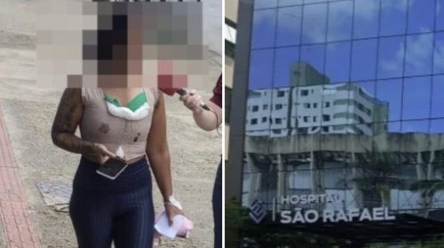 Mulher aplica golpe em hospital de Belo Horizonte e debocha ao sair
