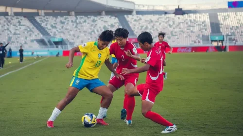 Mundial Sub-17 Feminino - Brasil luta, mas perde para Coreia do Norte