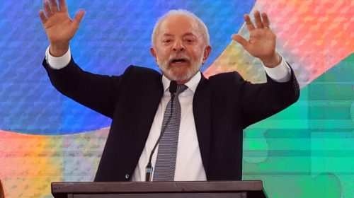 O presidente da República, Luiz Inácio Lula da Silva