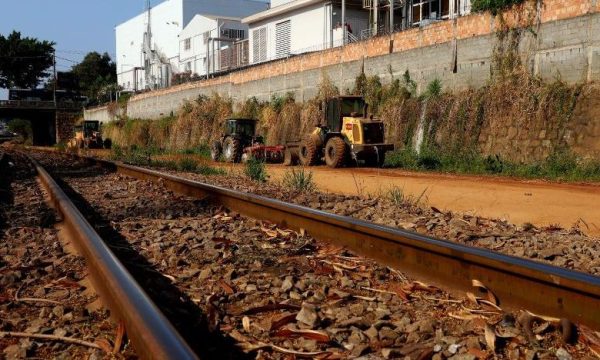 Obras na linha 2 do metrô de BH