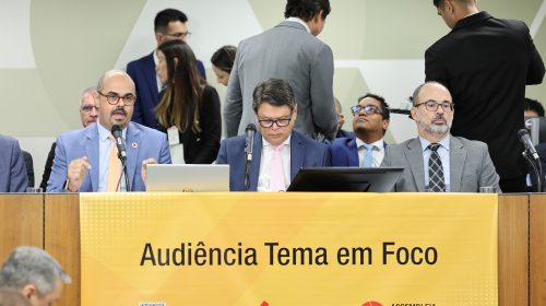 Pacote de adesão ao Propag é apresentado na ALMG Vice-governador Mateus Simões