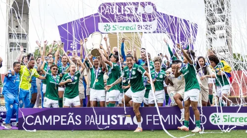 Palmeiras é tetracampeão paulista feminino
