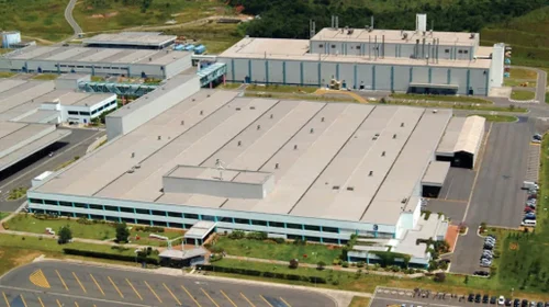 Parque Industrial da Mercedes Benz em Juiz de Fora