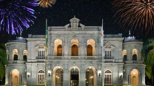 Projeção do Palácio da Liberdade