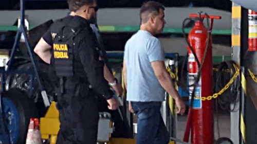 Silvinei Vasques chega a Brasília e ficará preso na Papuda