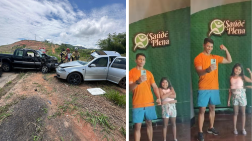Três pessoas morrem em batida entre carro e caminhonete na MGC-418