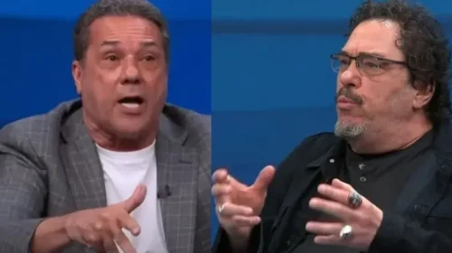Vanderlei Luxemburgo e Casagrande protagonizaram uma discussão sobre o nível dos técnicos brasileiros durante o programa