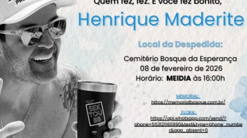 -Velório de Henrique Maderite -
