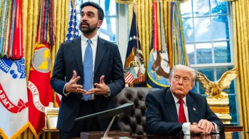 Zohran Mamdani prefeito de nova york e donald trump