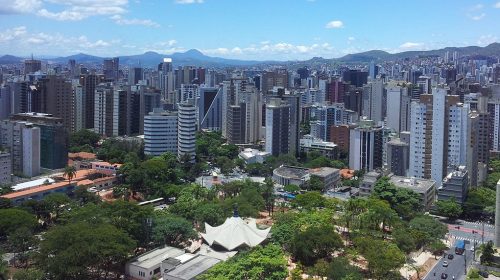 bairro Santo Agostinho em BH -aluguel - imóveis - vista - prédios