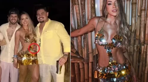 cantor Zé Felipe em um Réveillon em Pipa