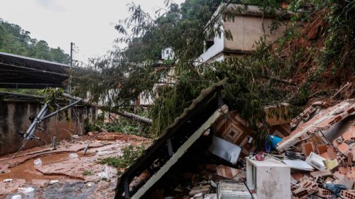 chuva e destruição em Juiz de Fora