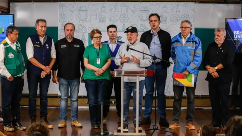 declaração conjunta à imprensa após a reunião de lula com os prefeitos de Juiz de Fora, Ubá e Matias Pereira