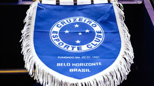 flâmula pequena bandeira do Cruzeiro