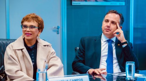 prefeita de contagem Marília Campos e senador Rodrigo Pacheco