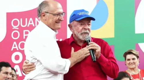 presidente Luiz Inácio Lula da Silva fez elogios públicos ao vice-presidente Geraldo Alckmin