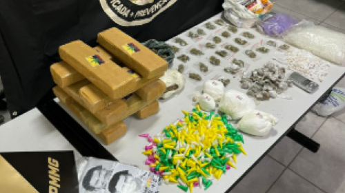 ribeirão das neves PM apreende grande carga de drogas em operação