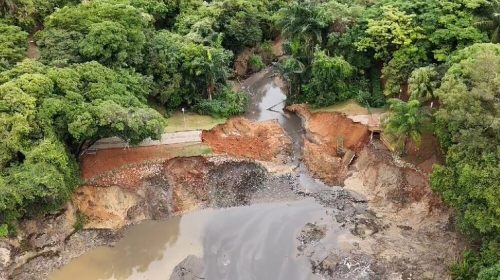 rompimento em belo horizonte - barragem do Lagoa do Nado - bh